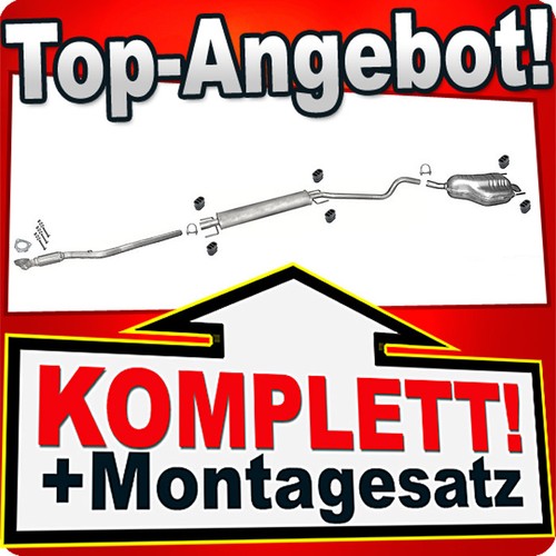 Auspuff für opel astra 8 - für, 1.8